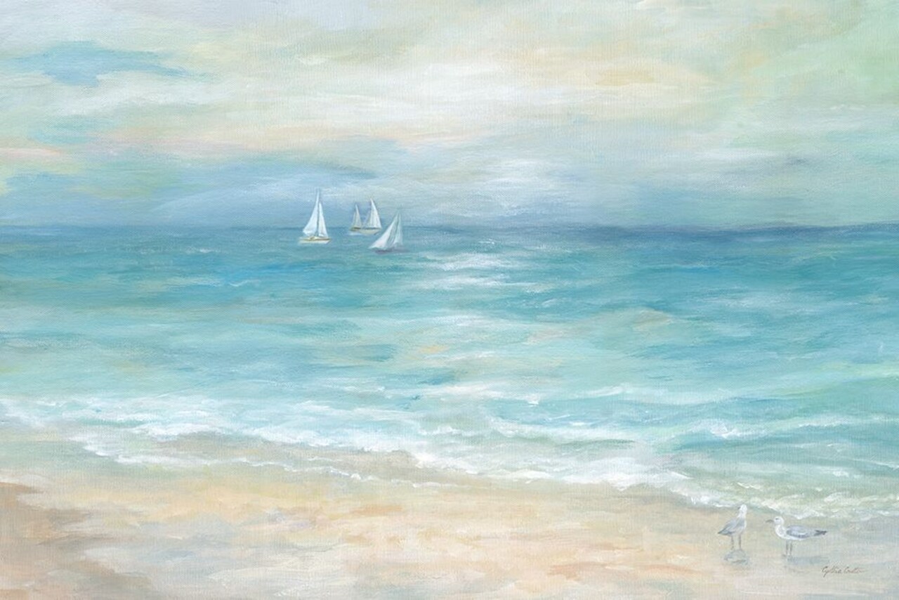Island Beach Landscape Poster Print by Cynthia Coulter - Item # VARPDXRB12690CC